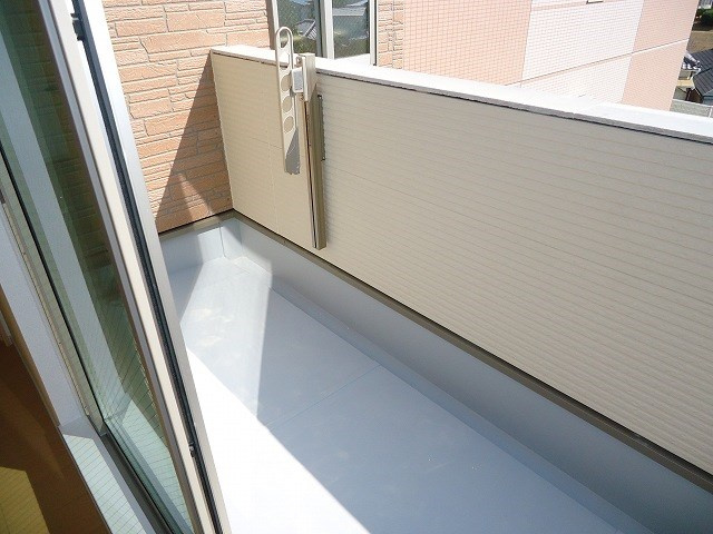 カーザ・ヴェルデのバルコニー