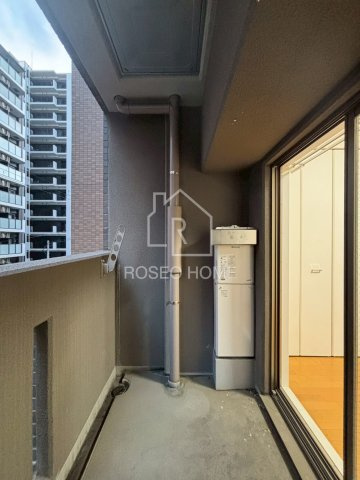 レジディア京町堀のバルコニー