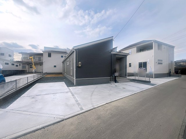 新築戸建・新築建売　平野第8　平野小・平野中の前面道路含む現地写真|人気の平屋建て住宅です！4LDKで間取りもゆったり！