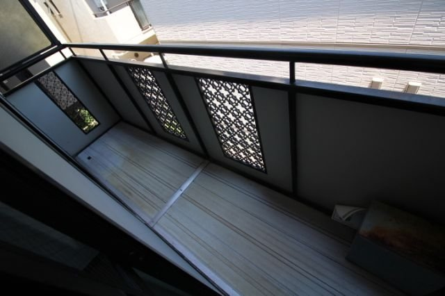 エトワール六甲のバルコニー