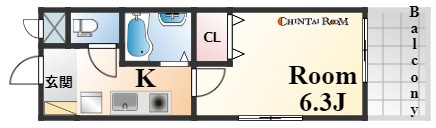 ラ・メルベーユの間取り