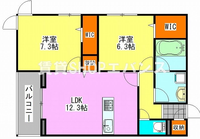 【間取り】 | Prima Casa andantino
