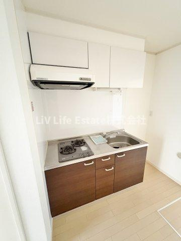 西東京市新町６丁目のアパートのキッチン