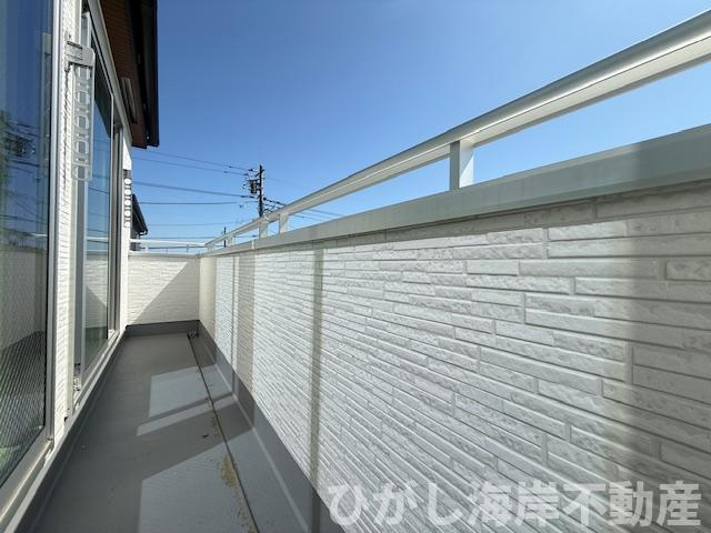 茅ヶ崎市萩園　新築戸建　全3棟のバルコニー|バルコニー