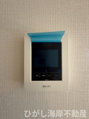 茅ヶ崎市萩園　新築戸建　全3棟のセキュリティ|TVモニター付きインターフォン