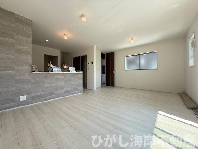 茅ヶ崎市萩園　新築戸建　全3棟のダイニング|17.5帖　LDK