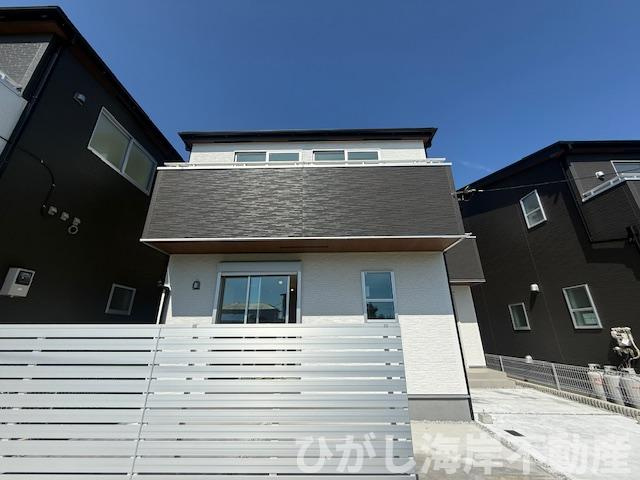 茅ヶ崎市萩園　新築戸建　全3棟の外観|現地外観