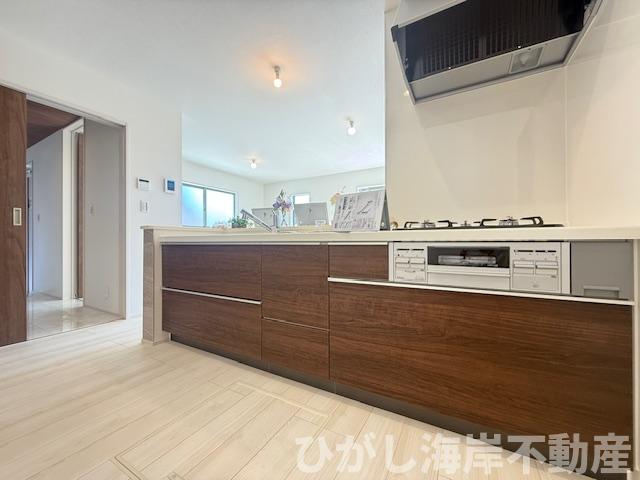 茅ヶ崎市萩園　新築戸建　全3棟のキッチン|キッチンスペース