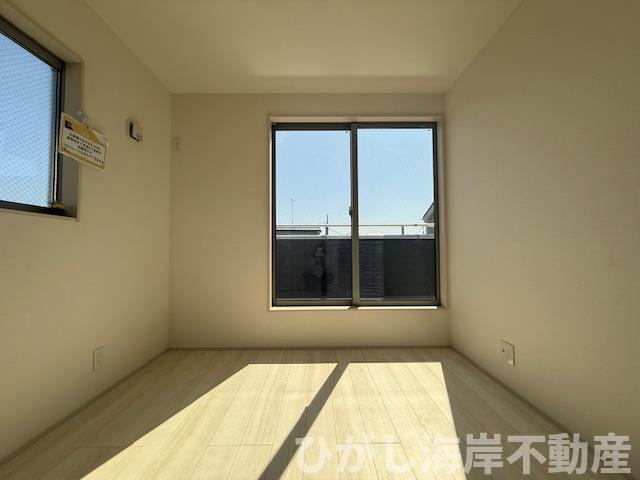 茅ヶ崎市萩園　新築戸建　全3棟の寝室|5.3帖　洋室
