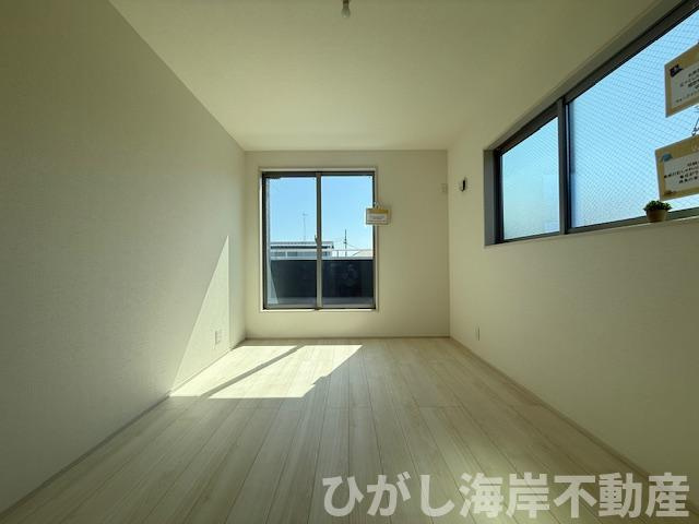 茅ヶ崎市萩園　新築戸建　全3棟の洋室|7帖　洋室