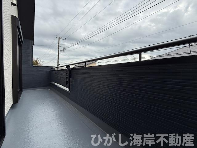 茅ヶ崎市高田３丁目　新築戸建　全2棟のバルコニー|バルコニー