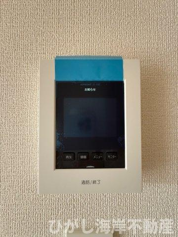 茅ヶ崎市高田３丁目　新築戸建　全2棟のセキュリティ|TVモニター付きインターフォン