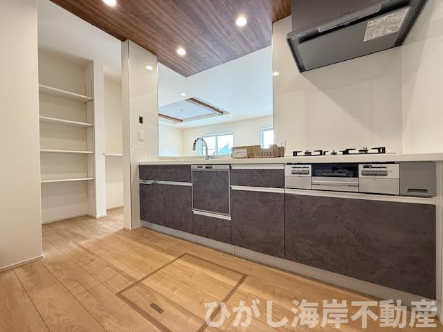 茅ヶ崎市高田３丁目　新築戸建　全2棟のキッチン|キッチンスペース