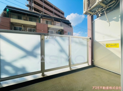 【バルコニー】 | ディナスティ玉造 | 同マンション別部屋　参考写真