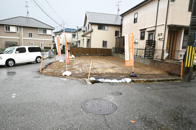 宝塚市平井二丁目建築条件無し土地の外観|現地（2025年10月）撮影