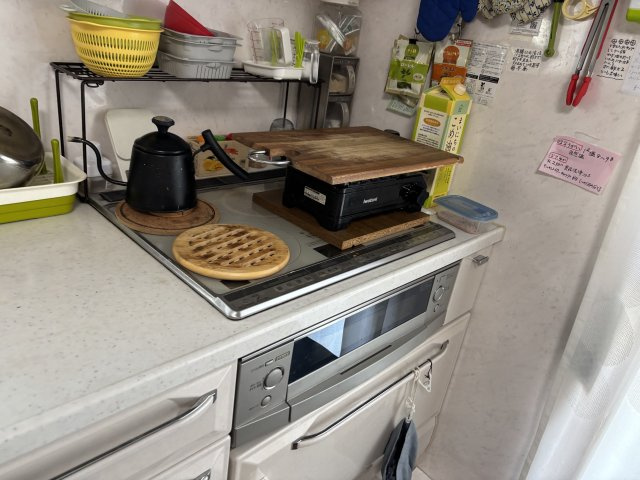 【キッチン】 | 玉島黒崎新町戸建 | コンパクトなキッチンで掃除もラクラク