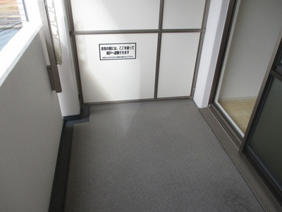 【バルコニー】 | ルミナス上新庄 | 日当たりの良い広いバルコニーです