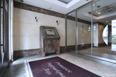 【エントランス】 | プレサンス名古屋駅前アクシス | 落ち着いたエントランスです