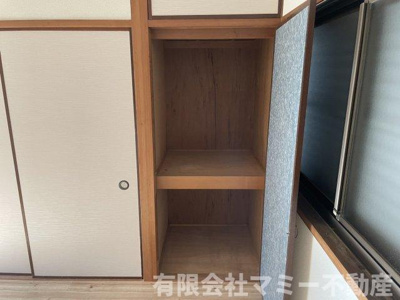 【収納】 | 芝田1丁目借家M | 2F和室2（床フローリング）　収納