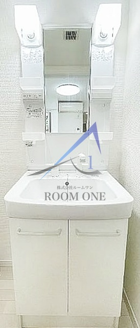 リプル横浜の洗面所|洗面台です。