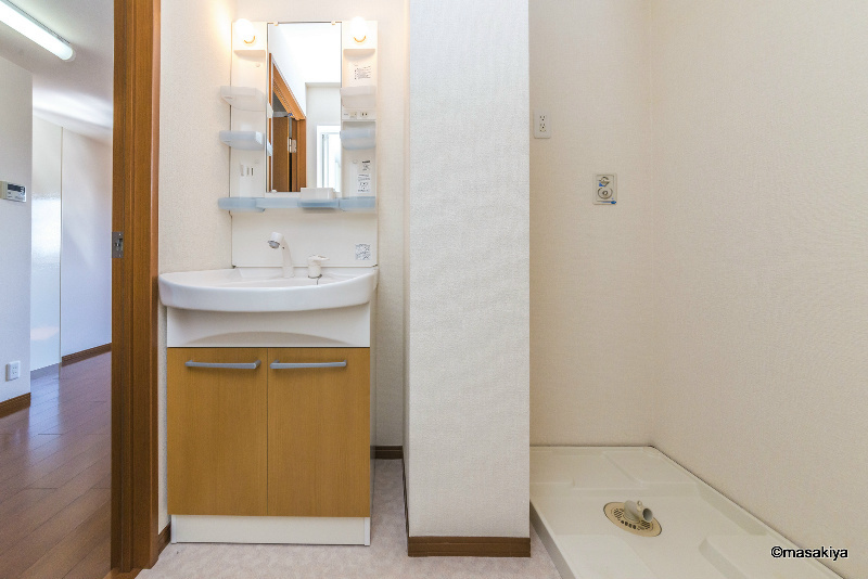 セジュール・シャノールの洗面所|洗面・脱衣　シャンプードレッサー付き。