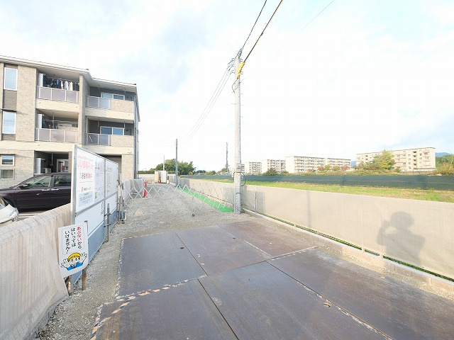 アプリコットⅣの外観|洗濯機置き場