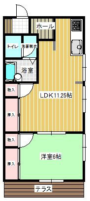 パークサイドハイムの間取り