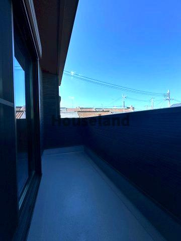 ルピナス・コートのバルコニー