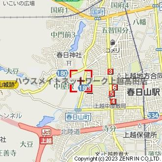 サニーガーデンの地図|位置図