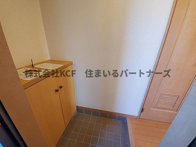 チャームビラⅡの玄関