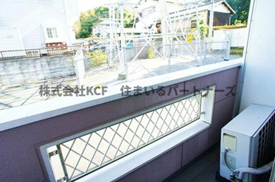 【バルコニー】 | シャトレ隈Ⅲ | バルコニー付きです