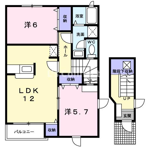 【間取り】 | セントラル・ケイＡ棟