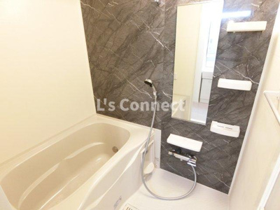 【浴室】 | ポルトボヌールＣ | 追焚き、浴室乾燥付きのお風呂。