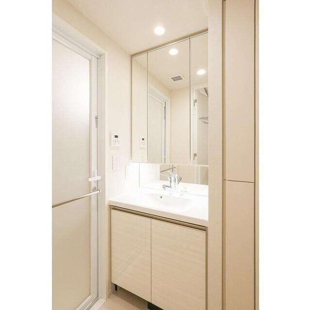 コンフォリア東上野の洗面所