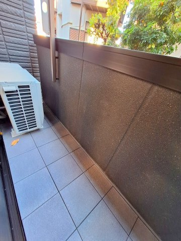 （仮称）志茂４丁目メゾンのバルコニー