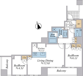 【間取り】 | ご自宅から現地まで、当社スタッフがお車にて、「お迎え・お送り」をしております。ぜひお気軽にお問い合わせくださいませ♪