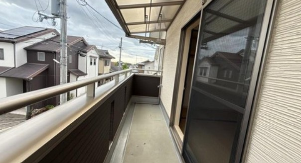 宇治市大久保町久保のバルコニー