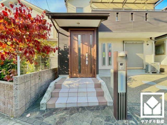 宇治市大久保町久保の玄関