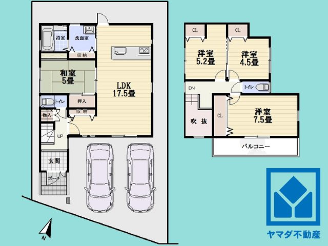 宇治市大久保町久保の間取り
