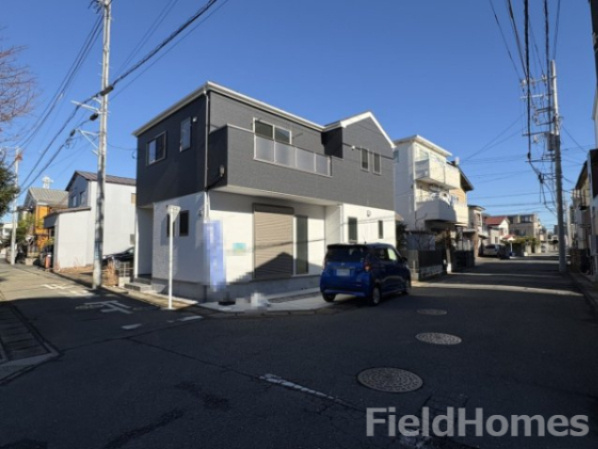 平塚市平塚2丁目新築戸建て　2期1号棟の前面道路含む現地写真|前面道路含む現地写真です。