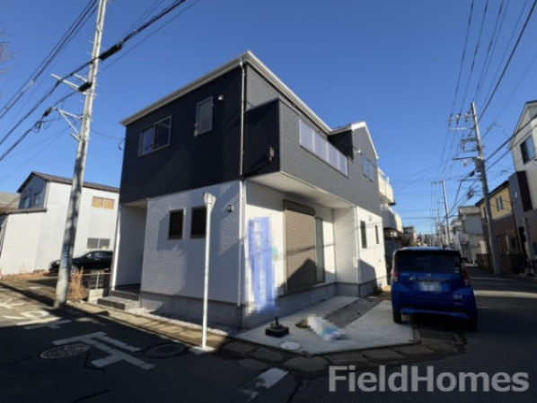 平塚市平塚2丁目新築戸建て　2期1号棟の外観|外観「平塚市平塚2丁目新築戸建て　1号棟」