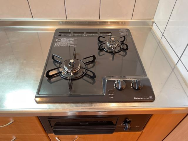 クリザンティームのキッチン|ガスコンロ