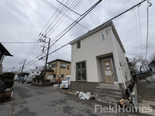 厚木市関口新築戸建て　第17-1号棟の前面道路含む現地写真|前面道路含む現地写真です。