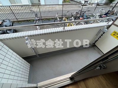 【バルコニー】 | エステージ西調布 | ※同物件別号室参考写真※