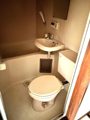 【浴室】 | スカイハイツ-飛田給1丁目-