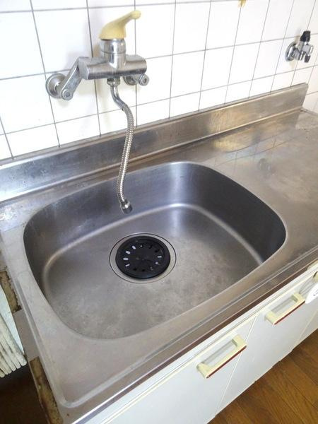 丸山ハイツのキッチン|★大きなシンク★