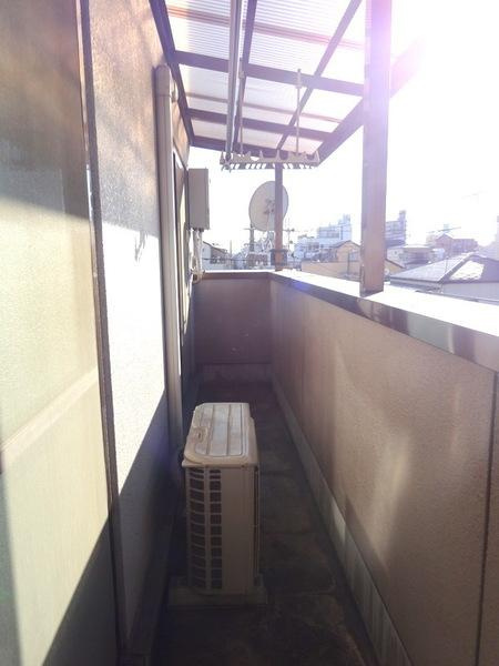 丸山ハイツのバルコニー|バルコニー★