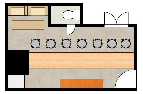 大阪市大正区泉尾２丁目の店舗一部