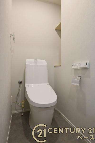 タワーヒルズ西大和のトイレ|■現地撮影写真■リフォーム済みの綺麗なお手洗いです！