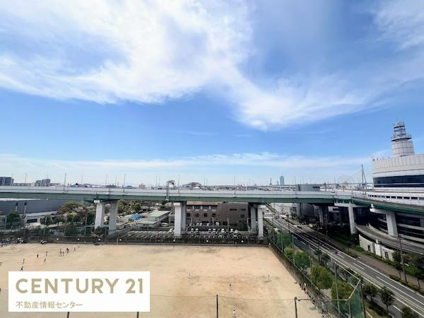 【その他】 | 朝潮コーポ | 10階・南西向きバルコニー